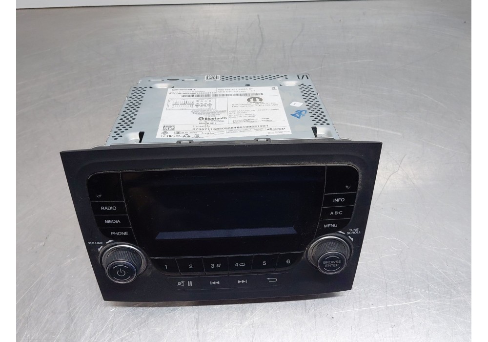 Recambio de sistema audio / radio cd para fiat doblo cargo (263_) 1.3 d multijet (263wxu1a) referencia OEM IAM   