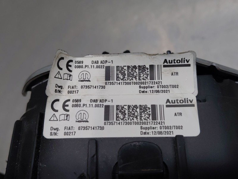 Recambio de airbag delantero izquierdo para fiat doblo cargo (263_) 1.3 d multijet (263wxu1a) referencia OEM IAM   