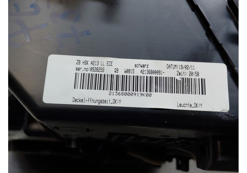 Recambio de guantera para mercedes-benz clase e t-model (s213) e 350 d (213.222) referencia OEM IAM   
