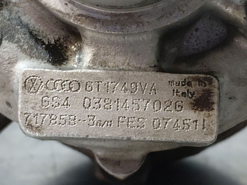 Recambio de turbocompresor para audi a6 c5 (4b2, 4b4) 1.9 tdi referencia OEM IAM   