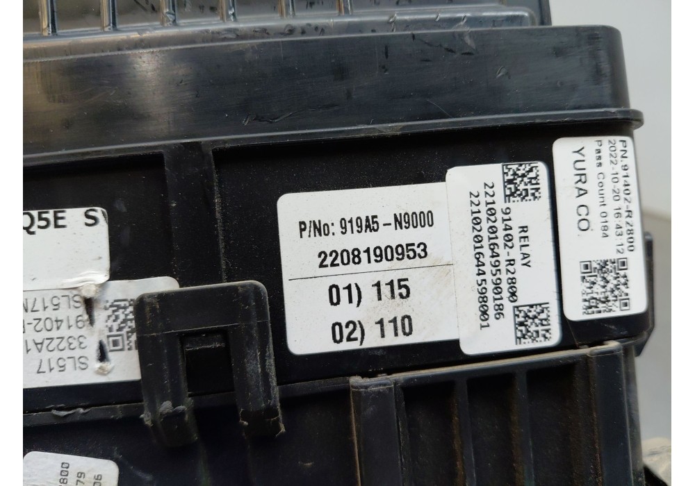 Recambio de caja reles / fusibles para kia sportage concept referencia OEM IAM   