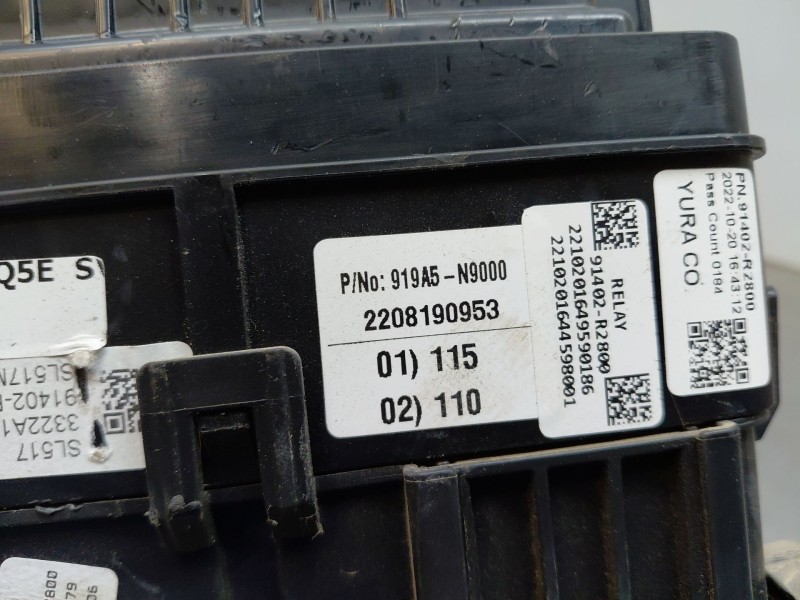 Recambio de caja reles / fusibles para kia sportage concept referencia OEM IAM   