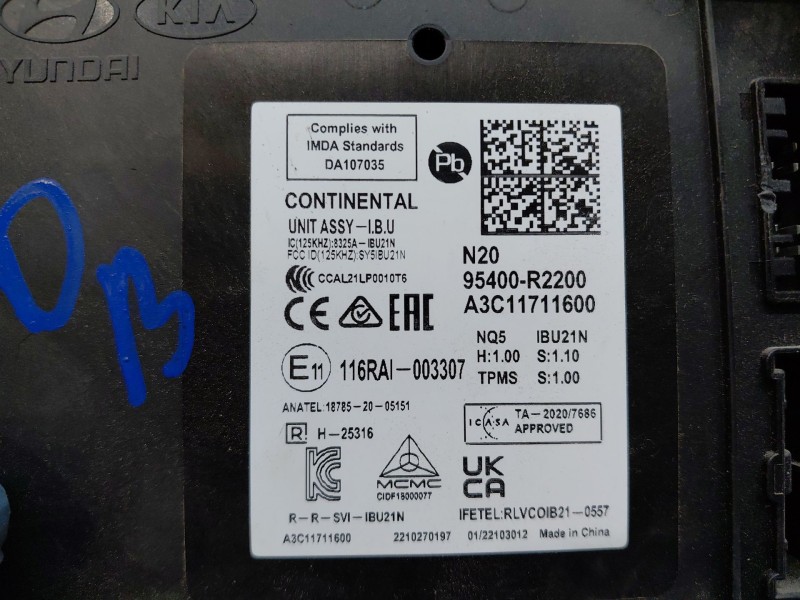 Recambio de modulo electronico para kia sportage concept referencia OEM IAM   
