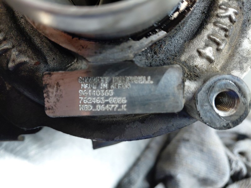 Recambio de turbocompresor para chevrolet captiva (c100, c140) 2.0 d 4wd referencia OEM IAM   