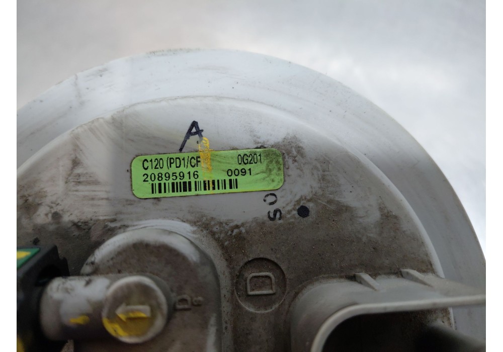 Recambio de aforador para chevrolet captiva (c100, c140) 2.0 d 4wd referencia OEM IAM 20895916 96629371 