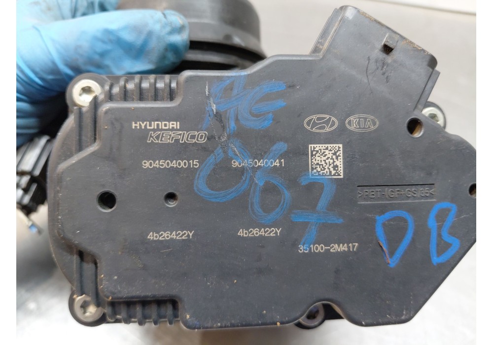 Recambio de caja mariposa para kia sportage concept referencia OEM IAM   