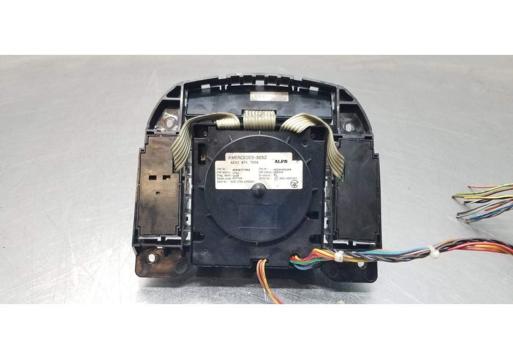Recambio de mando multifuncion para mercedes clase s (w221) berlina 420 / 450 cdi (221.028) referencia OEM IAM A2218707558  