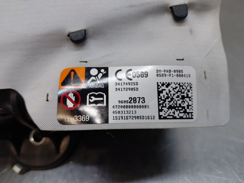 Recambio de kit airbag para opel corsa e design referencia OEM IAM   