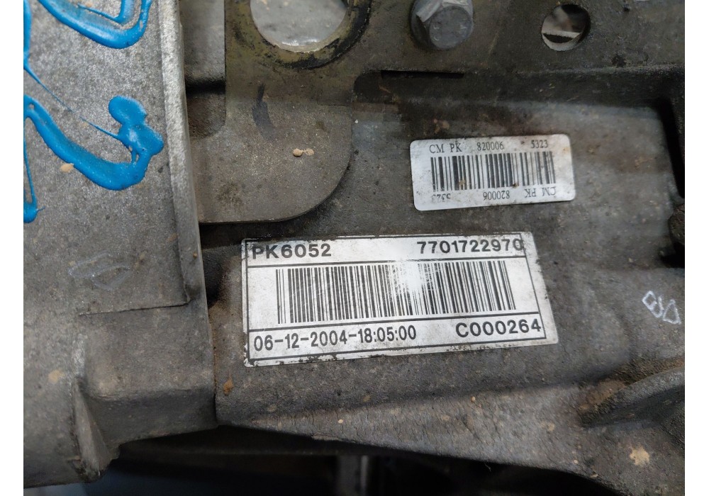 Recambio de caja cambios para renault laguna ii (bg0/1_) 2.2 dci (bg0f) referencia OEM IAM PK6052 7701722970 