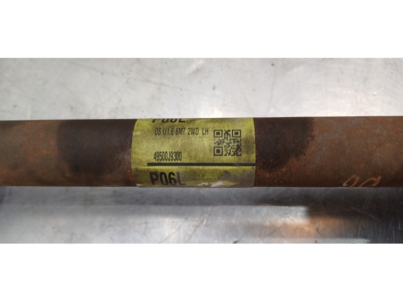 Recambio de transmision delantera izquierda para hyundai kona klass 2wd referencia OEM IAM 49500J9300  