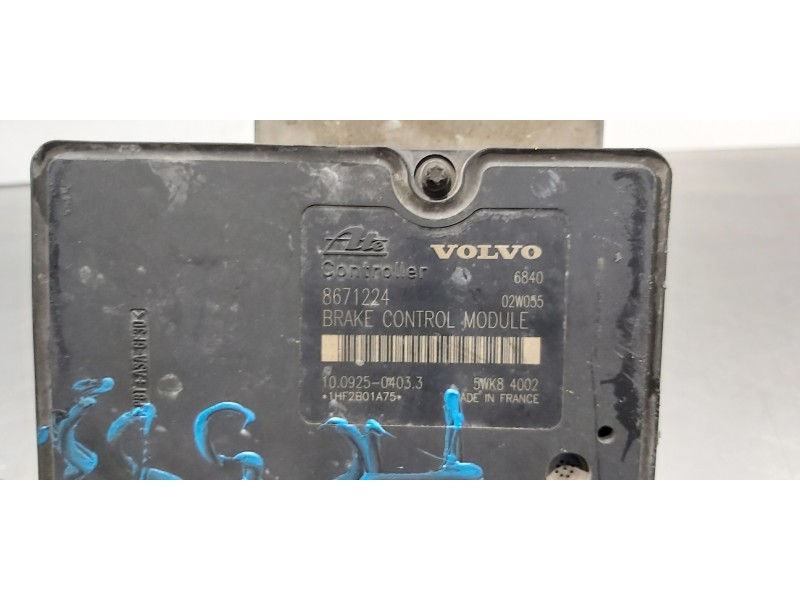 Recambio de abs para volvo s60 berlina 2.4 t / 2.5 t referencia OEM IAM 8619543   Recambio de abs para volvo s60 berlina 2.4 t / 2.5 t referencia OEM IAM 8619543