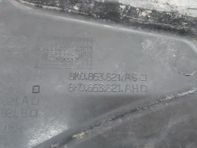 Recambio de cubrecarter para audi a5 sportback (8ta) 2.0 tdi referencia OEM IAM 8K0863821AG  