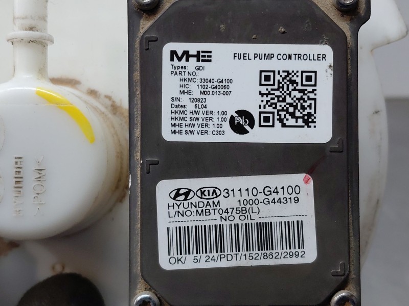Recambio de aforador para hyundai i30 (pd) essence referencia OEM IAM   