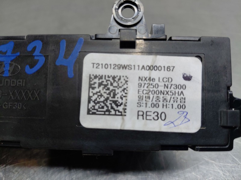 Recambio de mando calefaccion / aire acondicionado para hyundai tucson hybrid referencia OEM IAM 97250N7300  