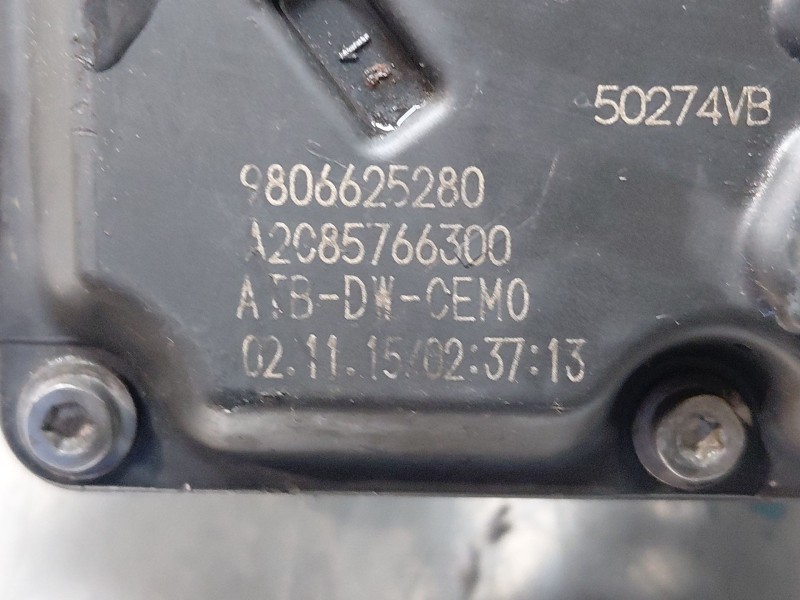 Recambio de caja mariposa para citroën c4 grand picasso exclusive referencia OEM IAM 9806625280  