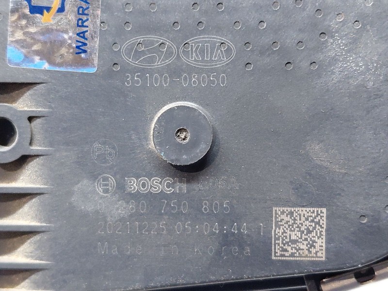Recambio de caja mariposa para kia stonic (ybcuv) drive referencia OEM IAM 3510008050  