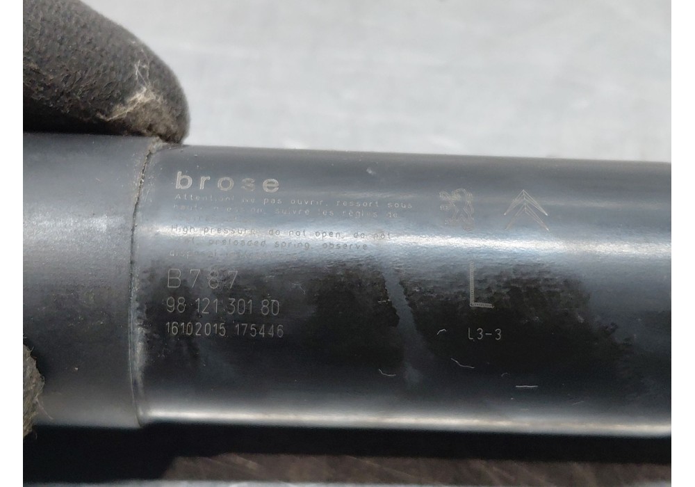 Recambio de amortiguadores maletero / porton para citroën c4 grand picasso exclusive referencia OEM IAM 9812130180  