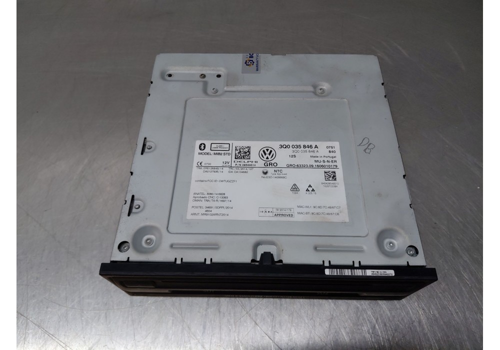 Recambio de sistema audio / radio cd para volkswagen tiguan (ad1, ax1) 1.4 tsi 4motion referencia OEM IAM   