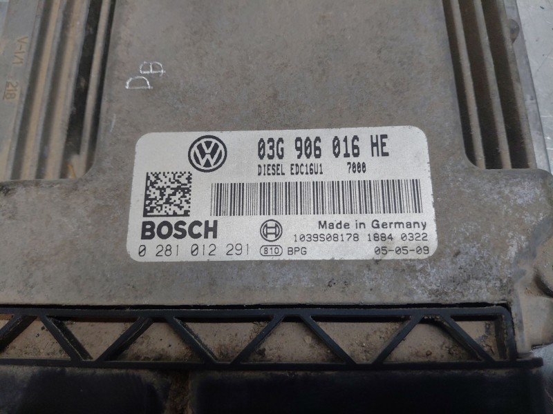 Recambio de centralita motor uce para seat altea (5p1) 2.0 tdi referencia OEM IAM   