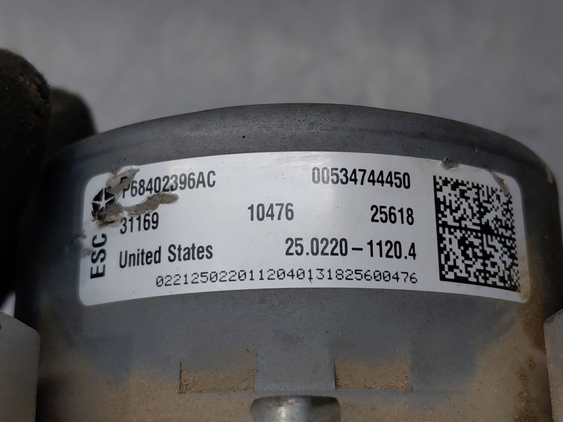 Recambio de abs para jeep compass ii multiair referencia OEM IAM   
