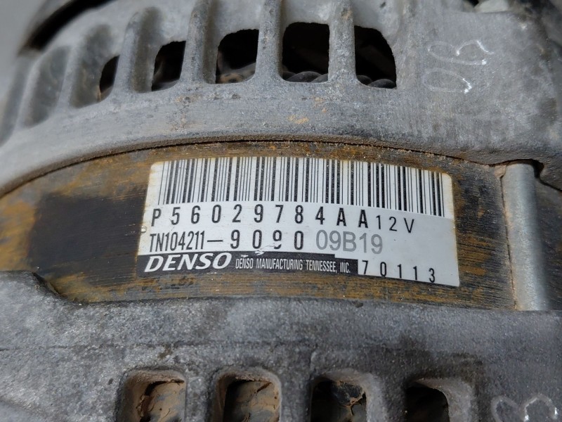 Recambio de alternador para jeep compass ii multiair referencia OEM IAM   