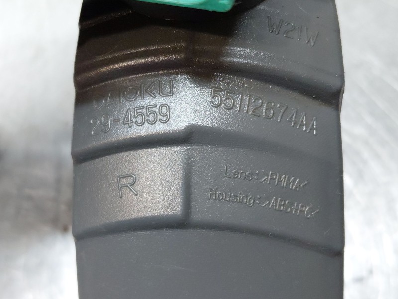 Recambio de faro antiniebla trasero derecho para jeep compass ii multiair referencia OEM IAM   