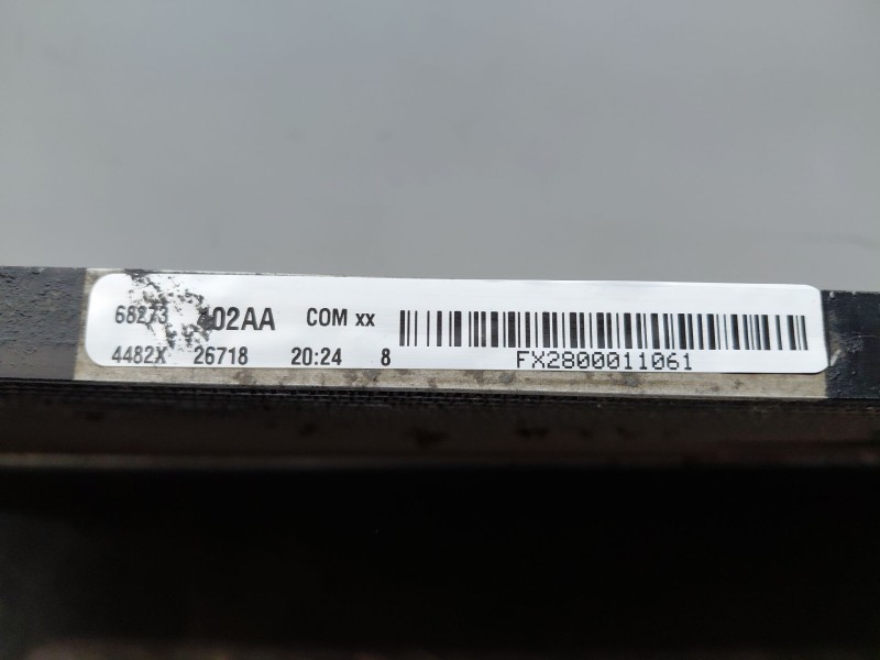 Recambio de condensador / radiador aire acondicionado para jeep compass ii multiair referencia OEM IAM   
