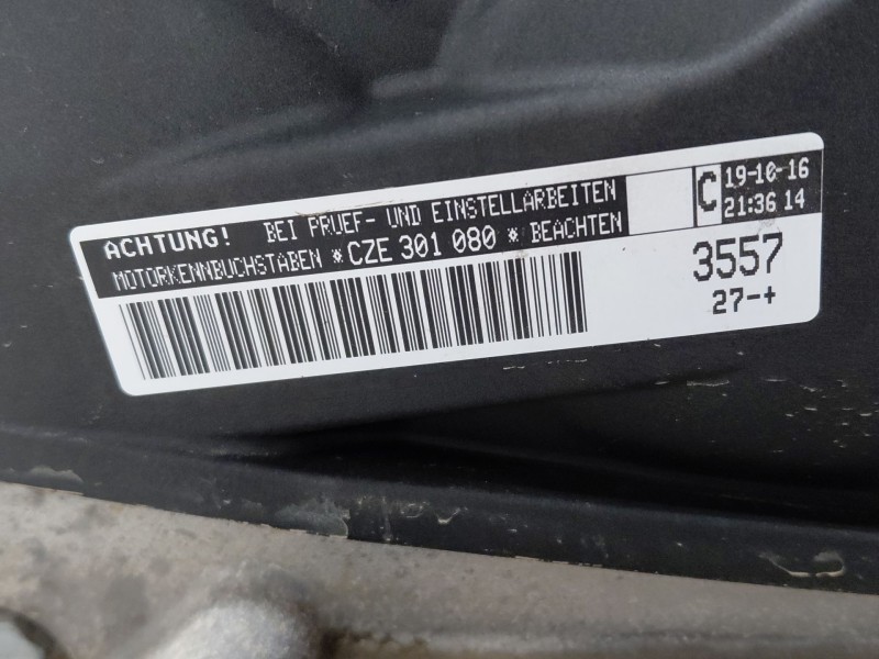Recambio de motor completo para volkswagen tiguan (ad1, ax1) 1.4 tsi 4motion referencia OEM IAM CZEA  