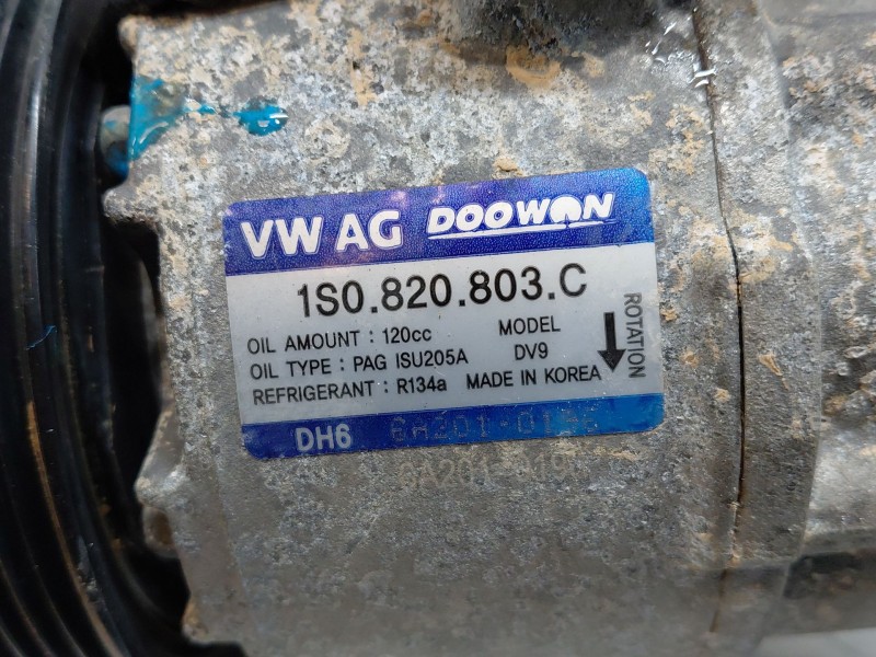 Recambio de compresor aire acondicionado para volkswagen up! (122) high referencia OEM IAM   