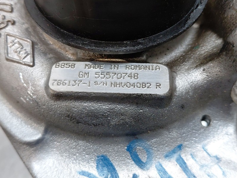 Recambio de turbocompresor para opel insignia a (g09) 2.0 cdti (68) referencia OEM IAM   