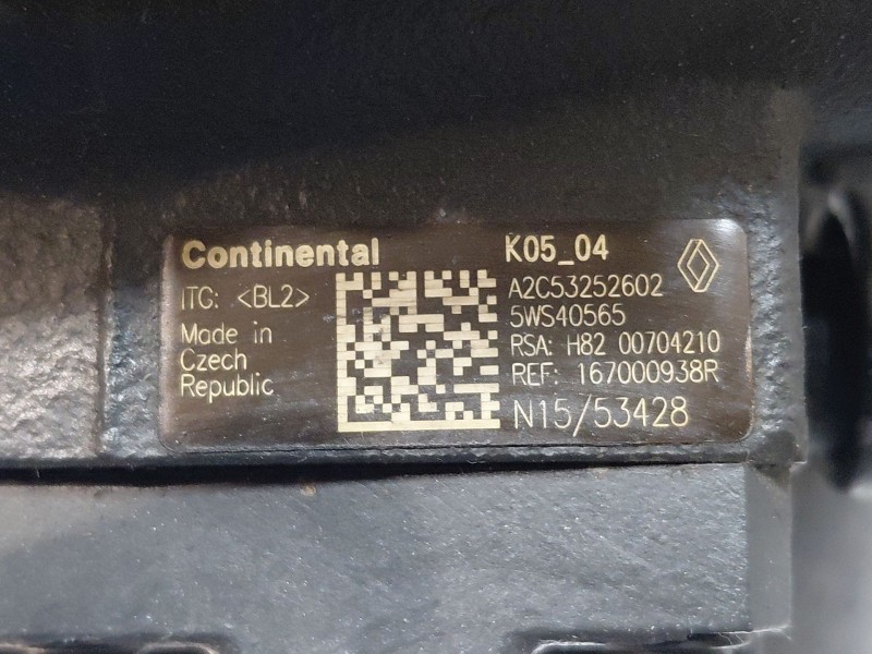 Recambio de bomba inyeccion para renault megane iii berlina 5 p authentique referencia OEM IAM   