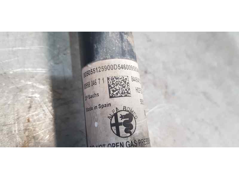 Recambio de amortiguador trasero derecho para alfa romeo stelvio (630) super q4 referencia OEM IAM 50551259  