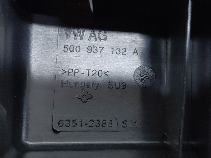 Recambio de caja reles / fusibles para volkswagen tiguan (ad1, ax1) 1.4 tsi 4motion referencia OEM IAM 5Q0937125H 5Q0937132A 