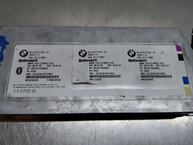 Recambio de modulo electronico para bmw 1 (e87) 118 d referencia OEM IAM 84109177754  