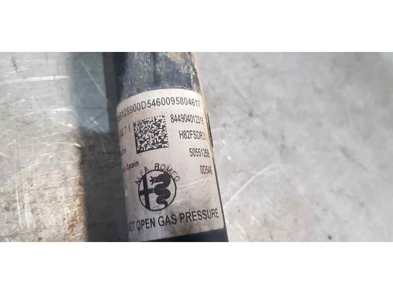 Recambio de amortiguador trasero derecho para alfa romeo stelvio (630) super q4 referencia OEM IAM 50551259  