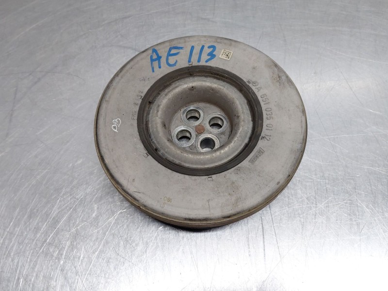 Recambio de polea cigueñal para mercedes-benz clase a (w176) design referencia OEM IAM A6510350112  