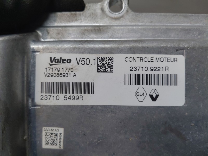 Recambio de centralita motor uce para renault captur techno referencia OEM IAM 237109221R  