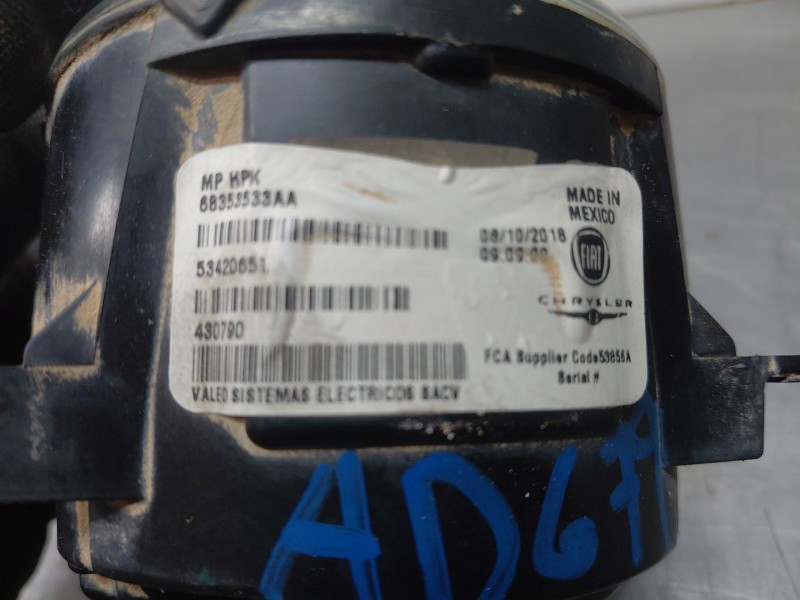 Recambio de faro antiniebla derecho para jeep compass ii multiair referencia OEM IAM 53420651  