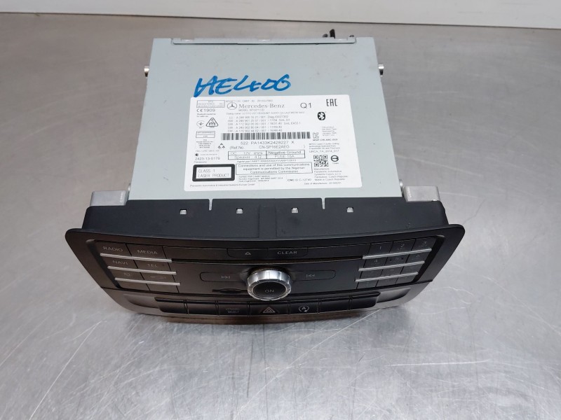 Recambio de sistema audio / radio cd para mercedes-benz clase gla (w156) 200 d referencia OEM IAM A2469001021  