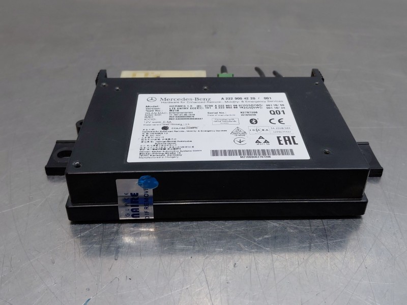Recambio de modulo electronico para mercedes-benz clase gla (w156) 200 d referencia OEM IAM A2229004220  