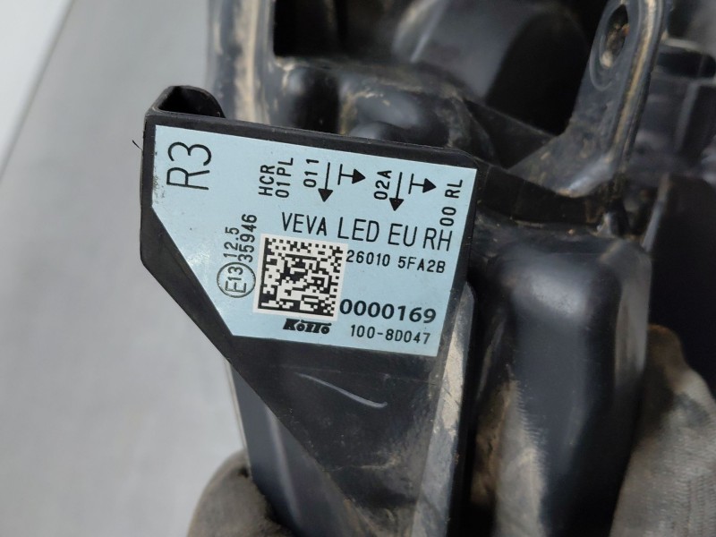 Recambio de faro derecho para nissan micra v (k14) acenta referencia OEM IAM 260105FA0A  