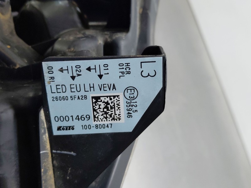 Recambio de faro izquierdo para nissan micra v (k14) acenta referencia OEM IAM 260605FA2B  