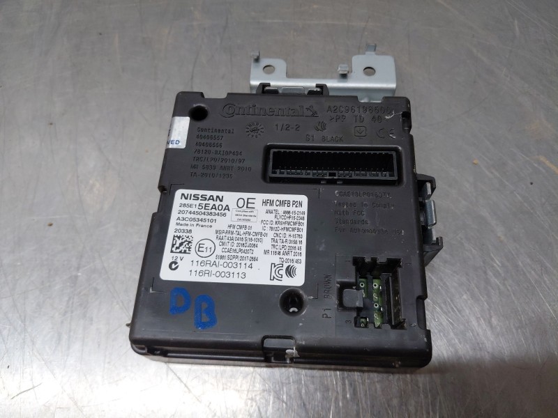 Recambio de modulo confort para nissan micra v (k14) acenta referencia OEM IAM 285E15EA0A  