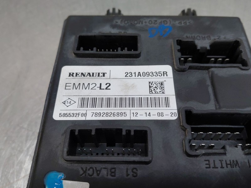 Recambio de modulo electronico para dacia duster (hm_) 1.0 lpg (hmmt) referencia OEM IAM 231A09335R  