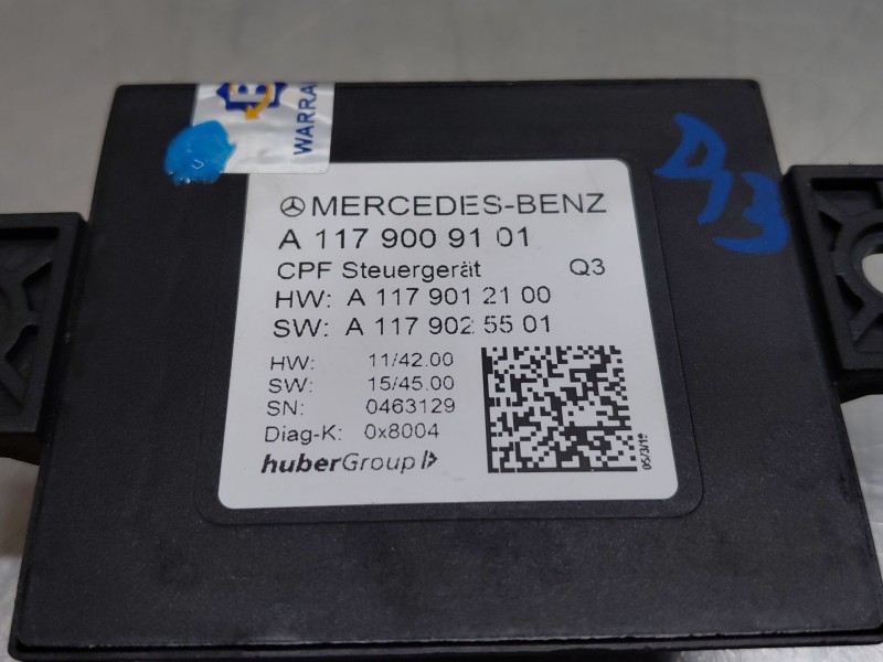 Recambio de modulo electronico para mercedes-benz clase gla (w156) 200 d referencia OEM IAM A1179009101  