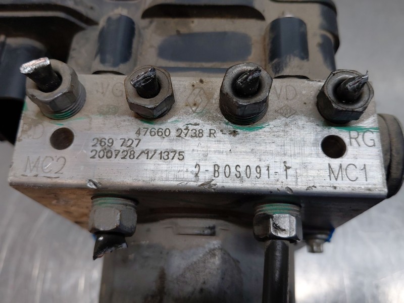 Recambio de abs para dacia duster (hm_) 1.0 lpg (hmmt) referencia OEM IAM 476602738R  