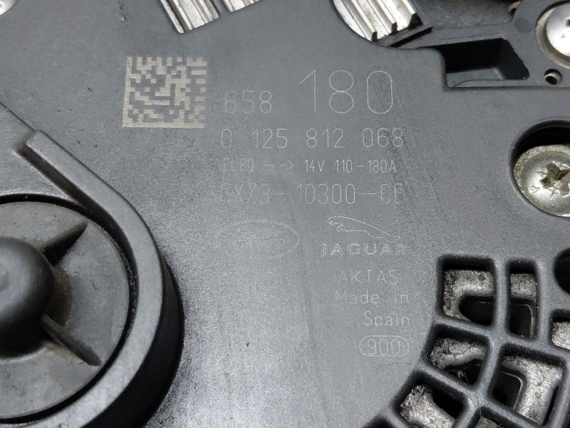 Recambio de alternador para land rover range rover evoque (l538) 2.0 d 4x4 referencia OEM IAM   