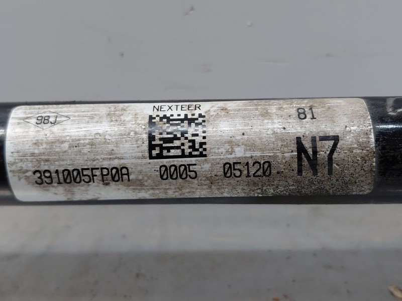 Recambio de transmision delantera derecha para nissan micra v (k14) acenta referencia OEM IAM 391005FP0A  