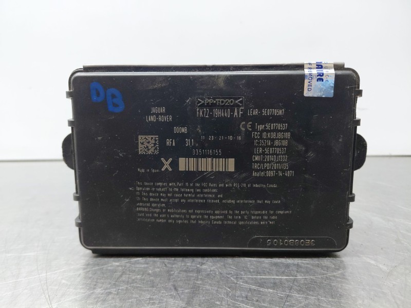 Recambio de modulo electronico para land rover range rover evoque (l538) 2.0 d 4x4 referencia OEM IAM   