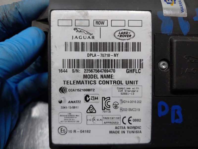 Recambio de modulo electronico para land rover range rover evoque (l538) 2.0 d 4x4 referencia OEM IAM   